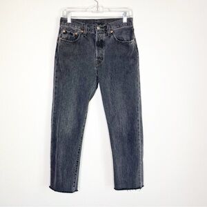 Levi’s Button Fly 501 Ankle Jeans Size 27